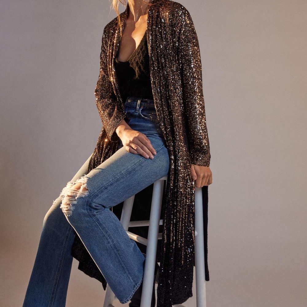 Dulcinea Sequined Duster from Anthropologie